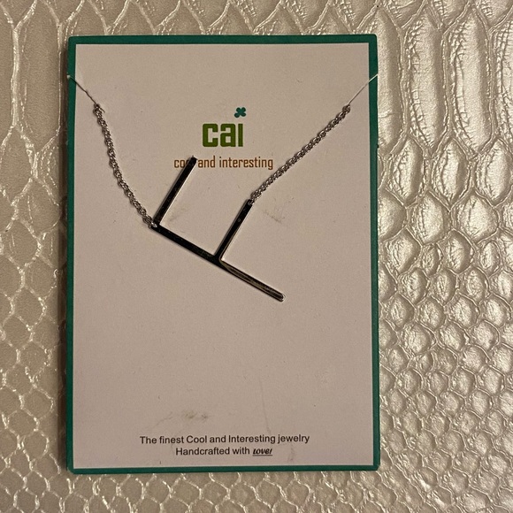 Silver F Necklace - Picture 1 of 1